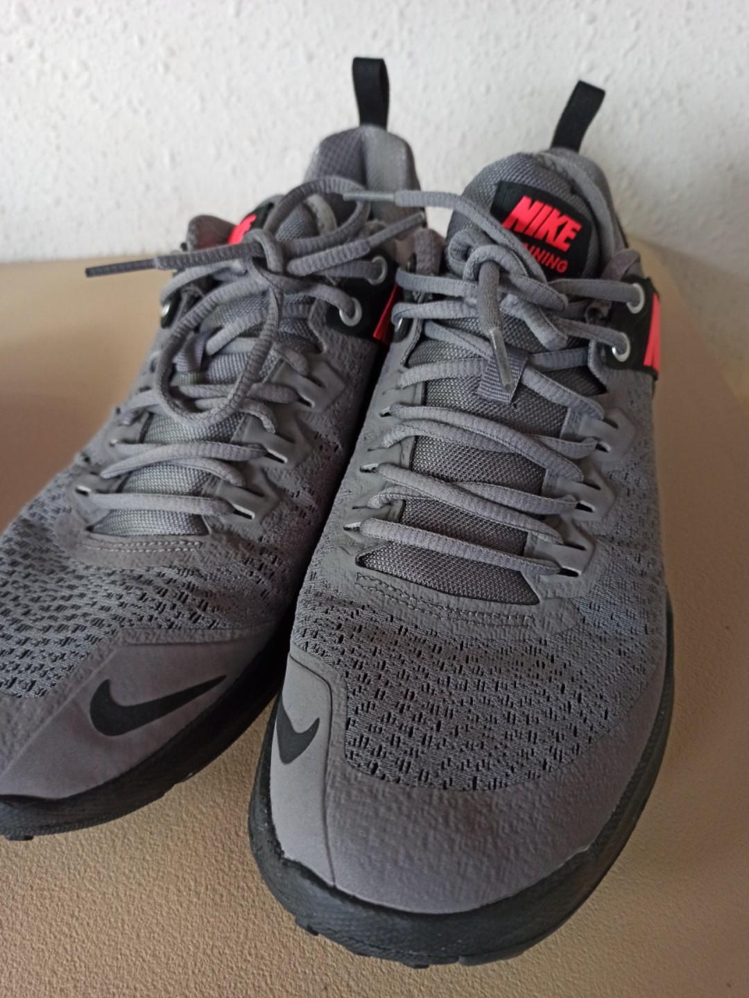nike training shoes gray