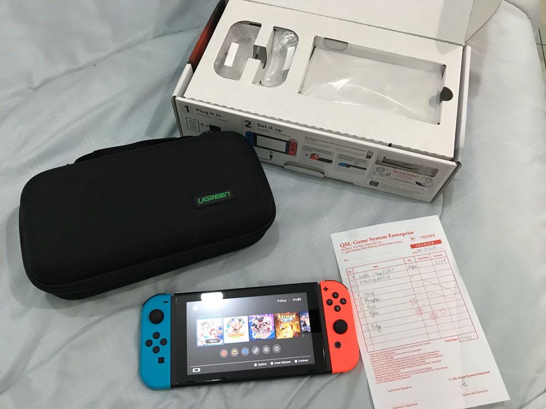 Nintendo switch case shopee hotsell