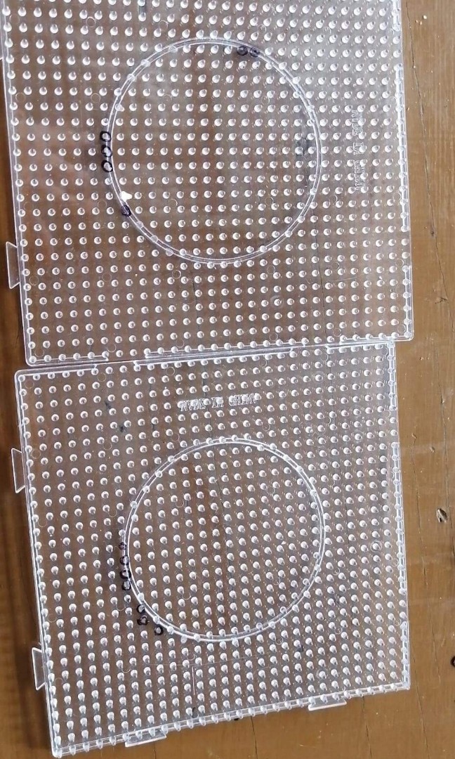 Perler beads pegboard, Hobbies & Toys, Stationary & Craft, Craft Supplies & Tools on Carousell