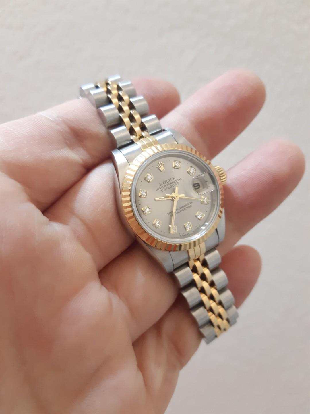 Rolex datejust 26mm diamond shop