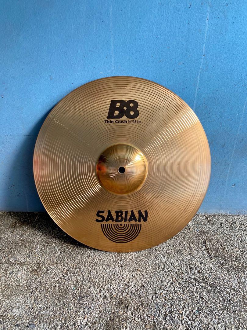 Sabian b8 top thin crash