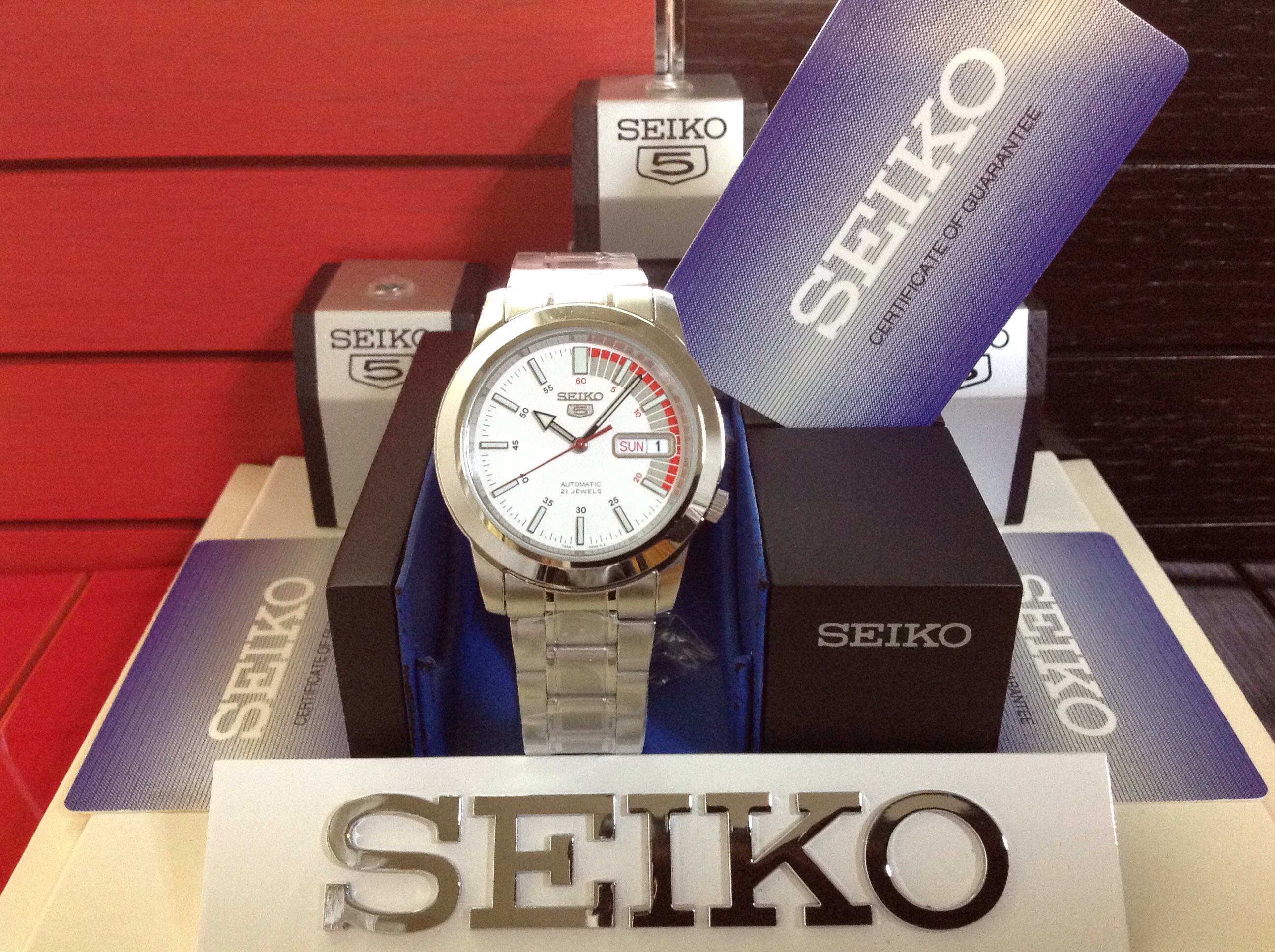 Seiko 5 SNKK25 Automatic Steel Watch Speed Racer SNKK25K1 Brand