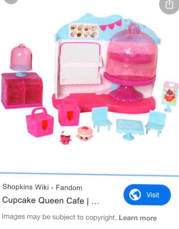 Shopkins Cupcake Queen Cafe Hobbies Toys Toys Games on Carousell