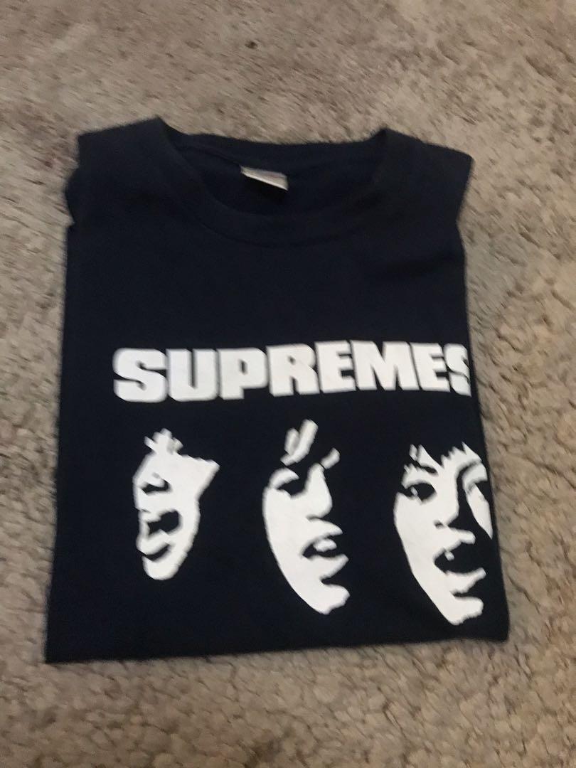 Supreme The Supremes Tee 2001 Men s Fashion Tops Sets Hoodies