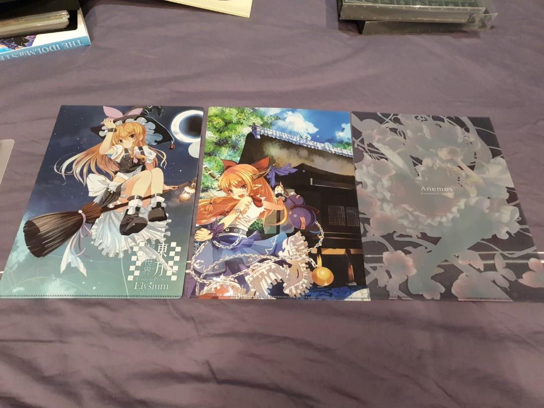 Touhou Project anime a4 folder file, Hobbies & Toys, Memorabilia ...