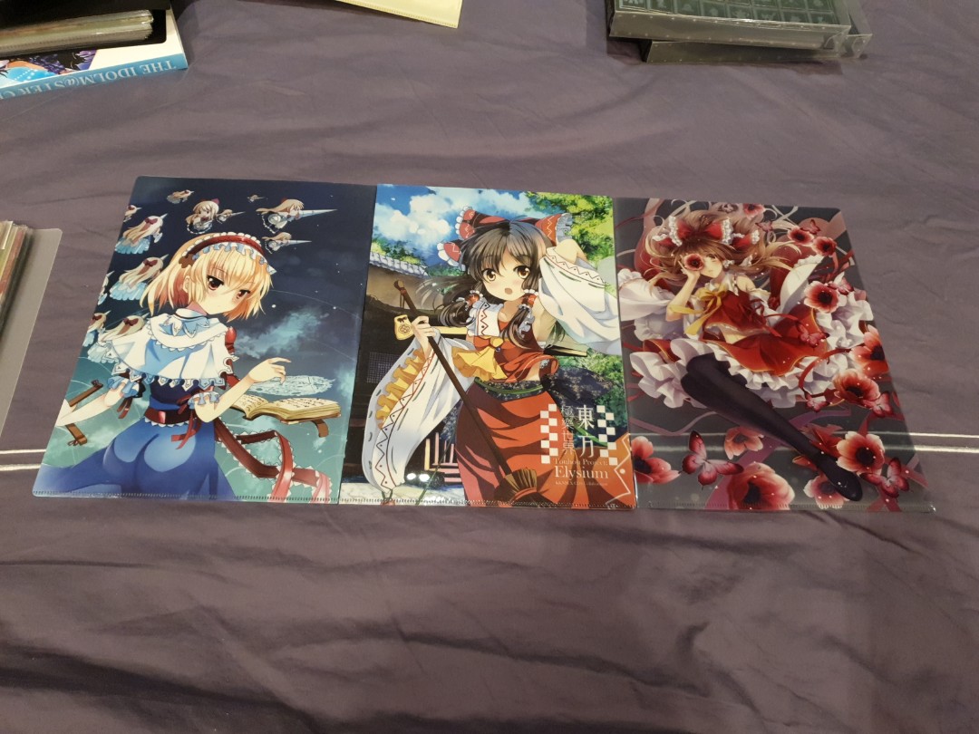 Touhou Project anime a4 folder file, Hobbies & Toys, Memorabilia ...