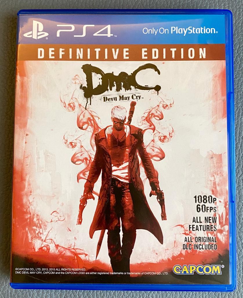 中古ps4 遊戲dmc Devil May Cry Definitive Edition 英文語音字幕 遊戲機 遊戲機遊戲 Carousell