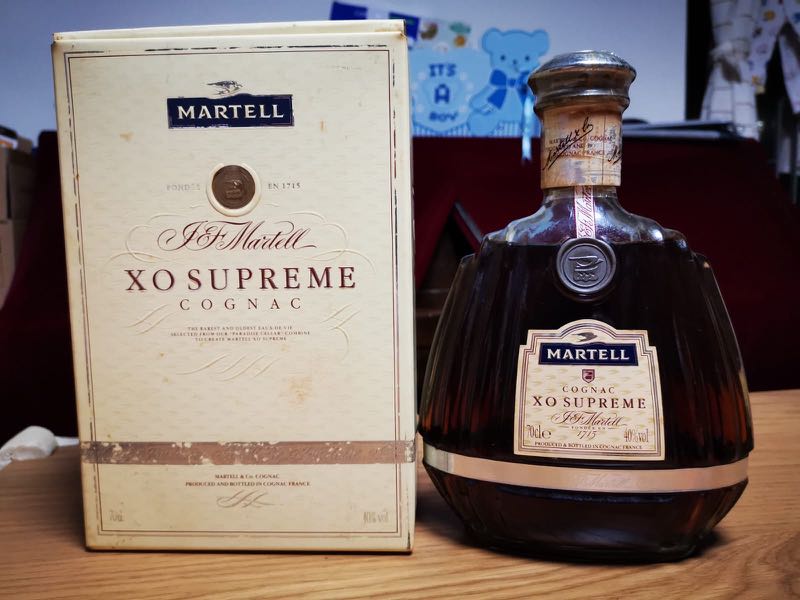馬爹利xo 白蘭地銀帶martell Xo Supreme 70ml 嘢食 嘢飲 酒精飲料 Carousell