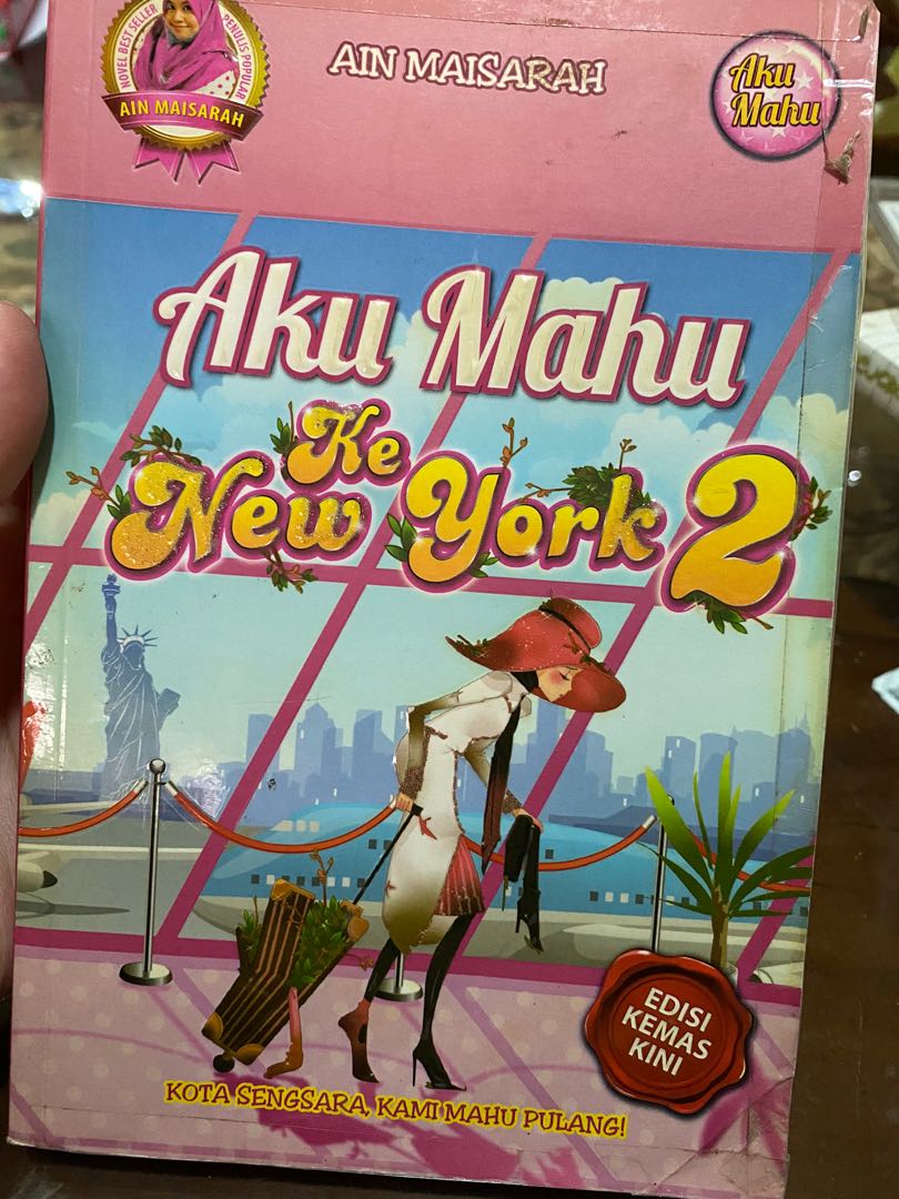 Aku Mahu Ke New York 2 Books Stationery Books On Carousell
