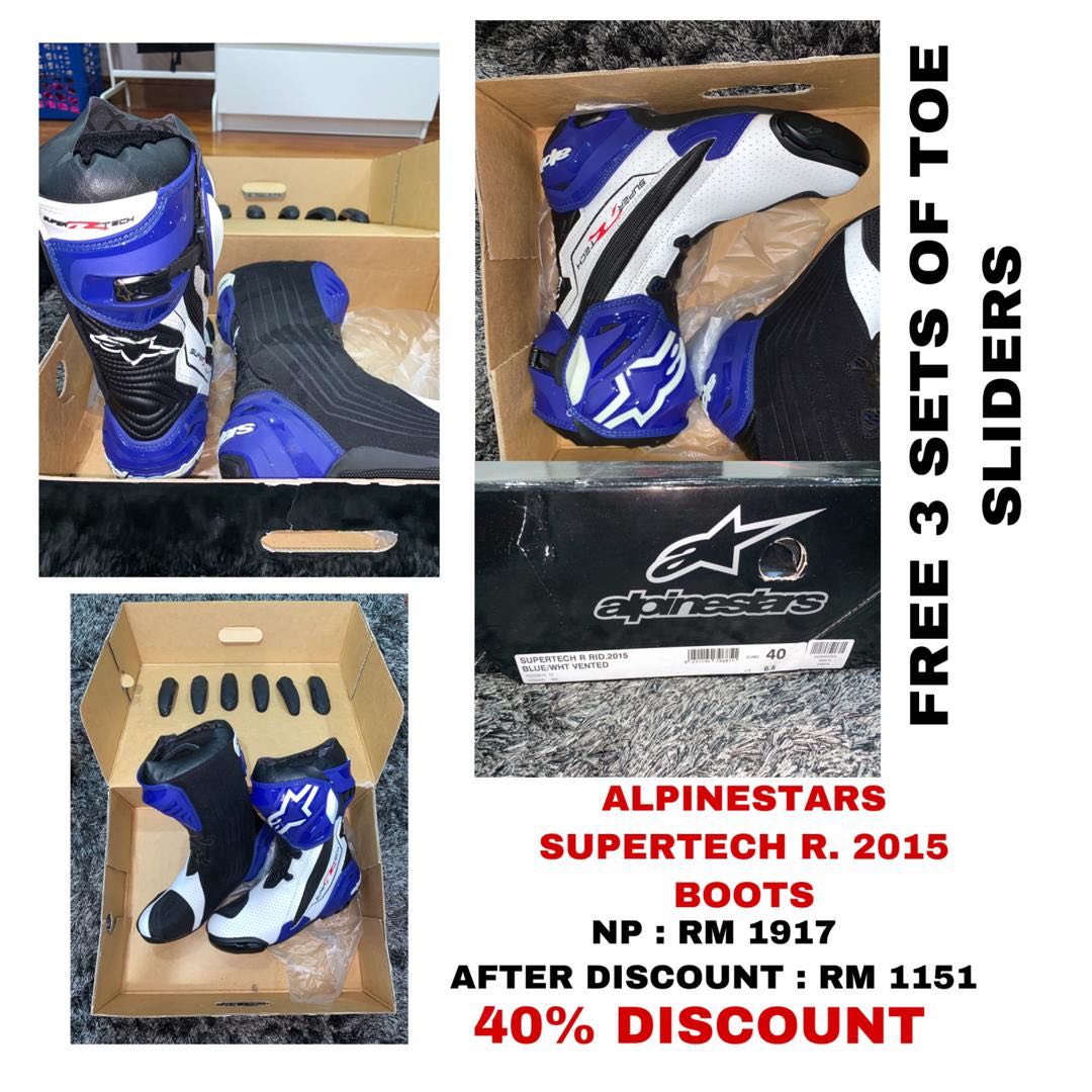 Alpinestars Supertech R. 2015 Boots Sports Equipment Sports