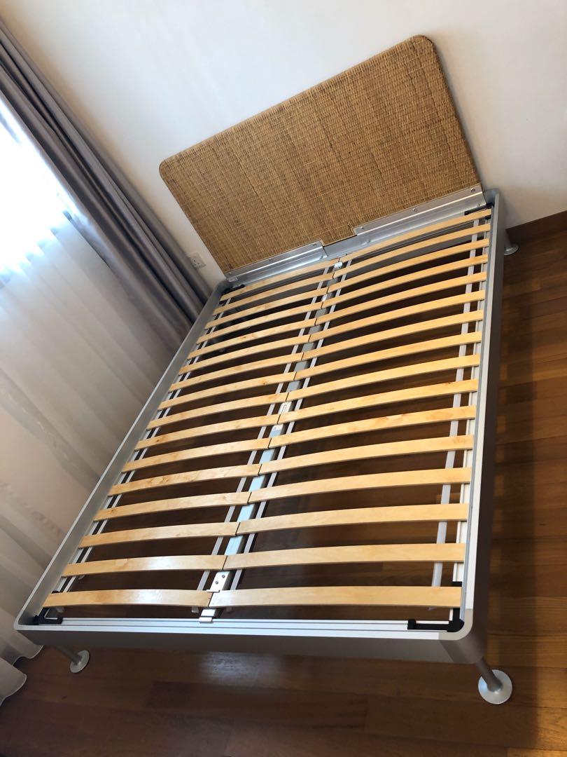 Bed Frame Ikea Delakting Furniture Beds Mattresses On Carousell