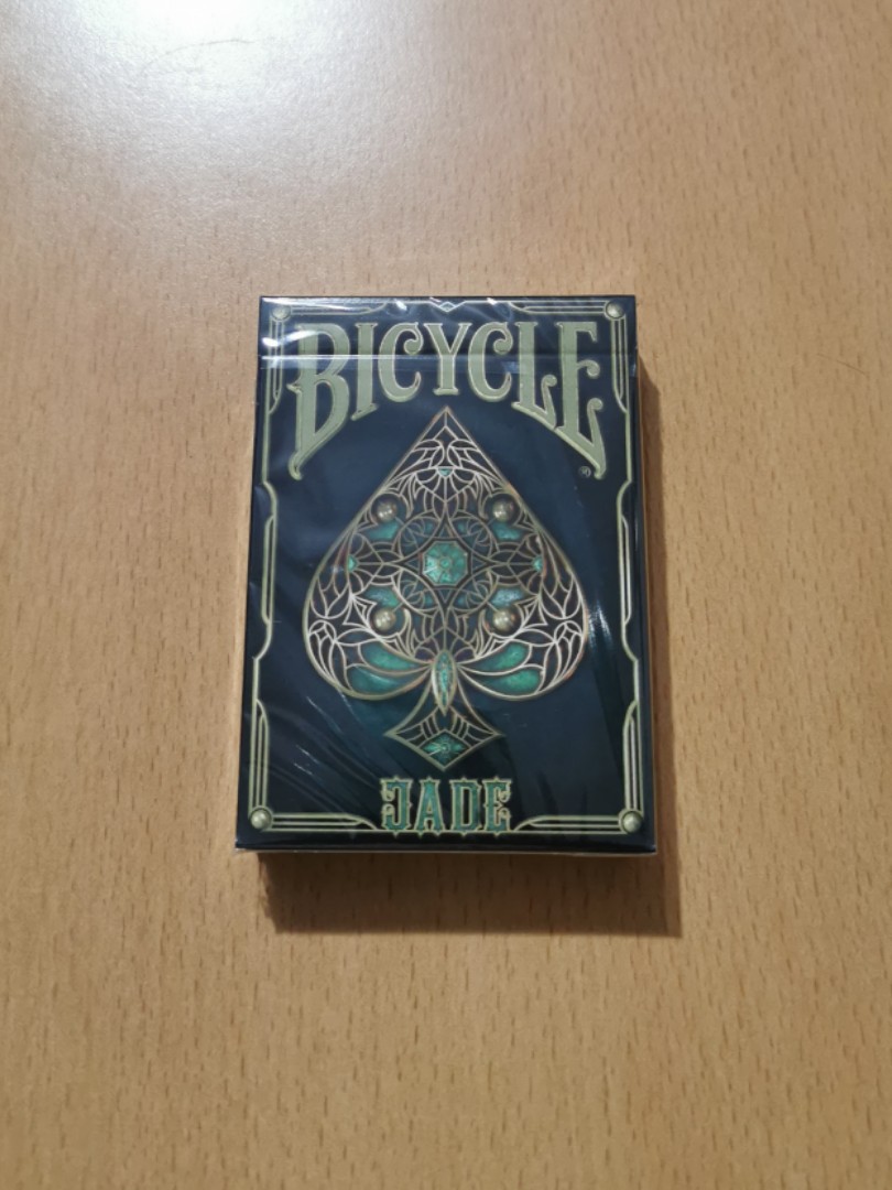 Bicycle jade playing sale cards