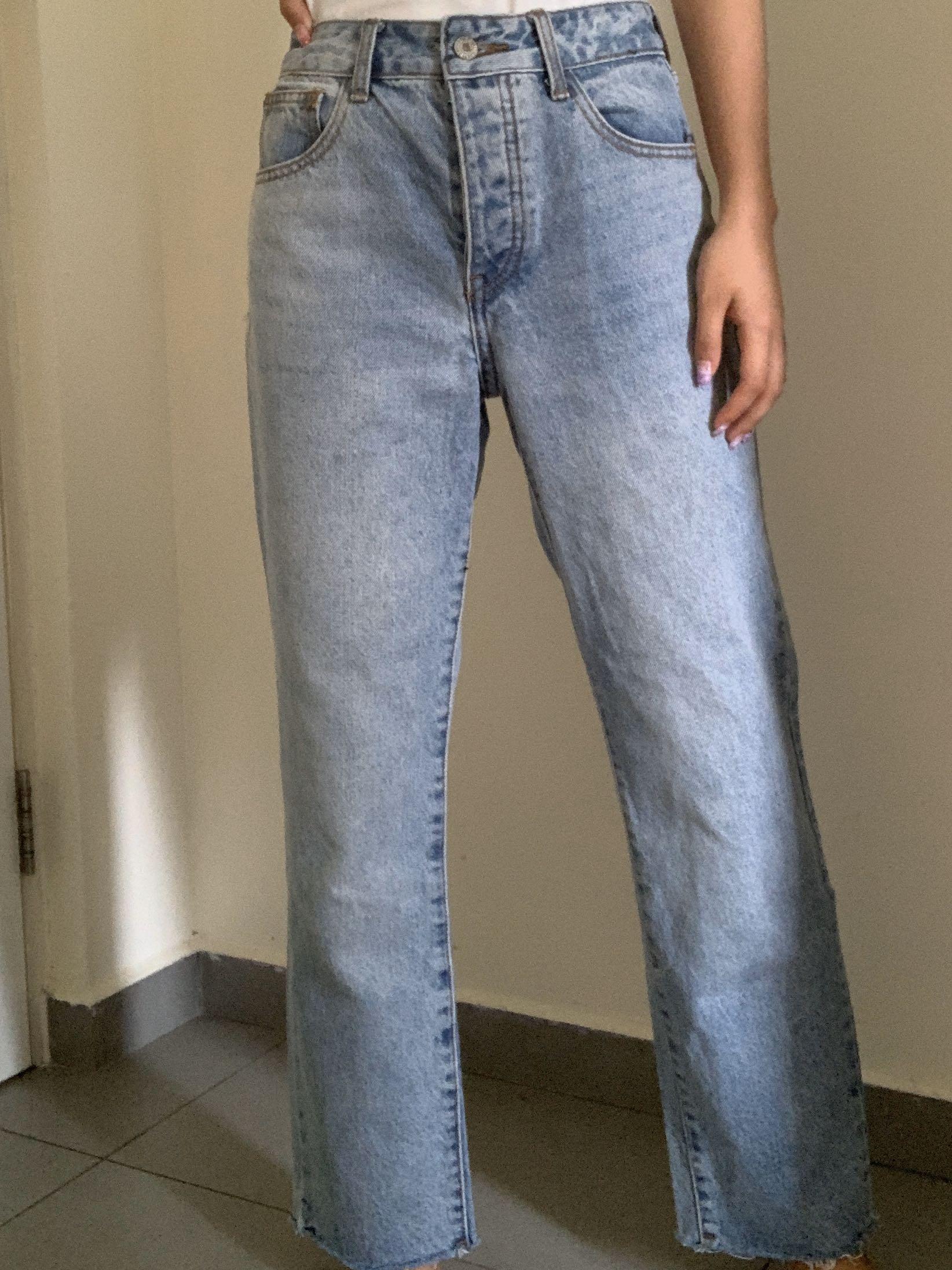 Brandy melville wide leg jeans clearance