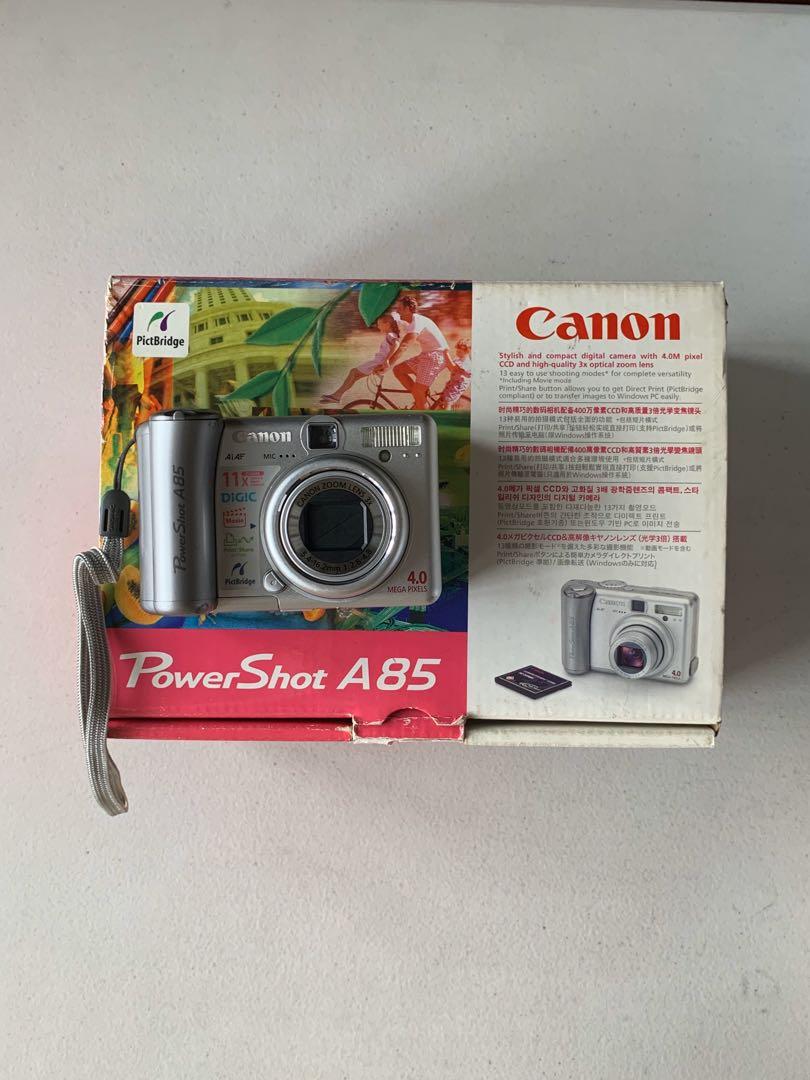 Canon Powershot A85 Digicam Photography Cameras On Carousell