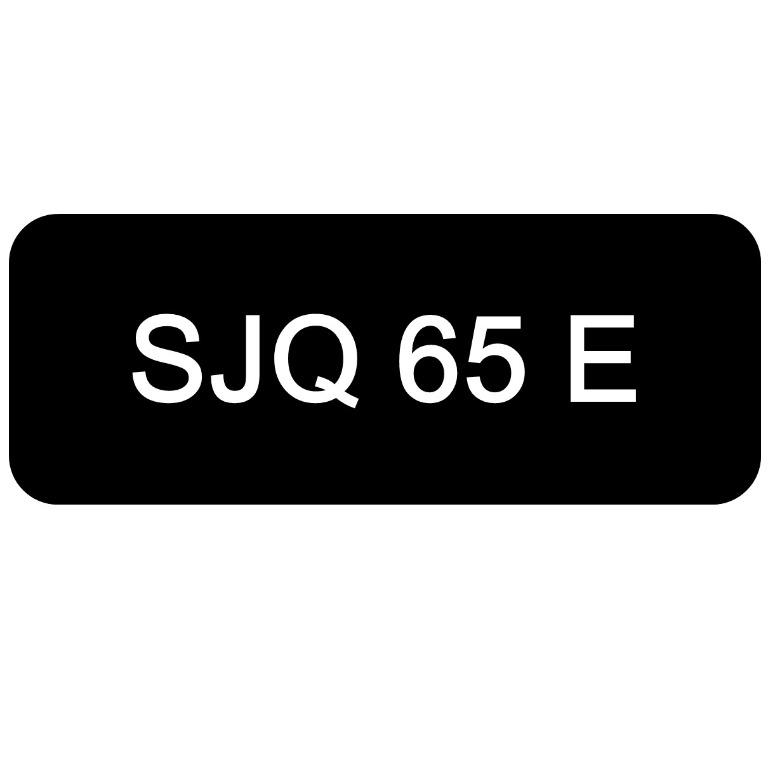Car Number Plate For Sale Sjq 65 E Car Accessories Car Plates On Carousell