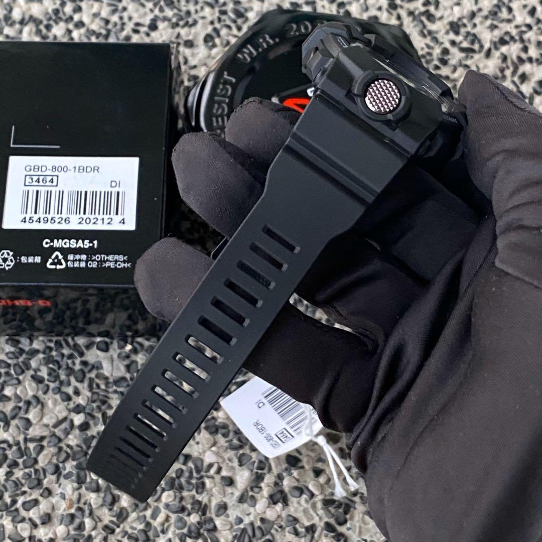 G shock top gbd 800 1bdr