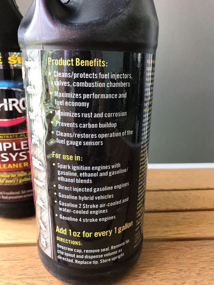 Chevron Techron, Complete Fuel System Cleaner, large bottle 946ml (32oz