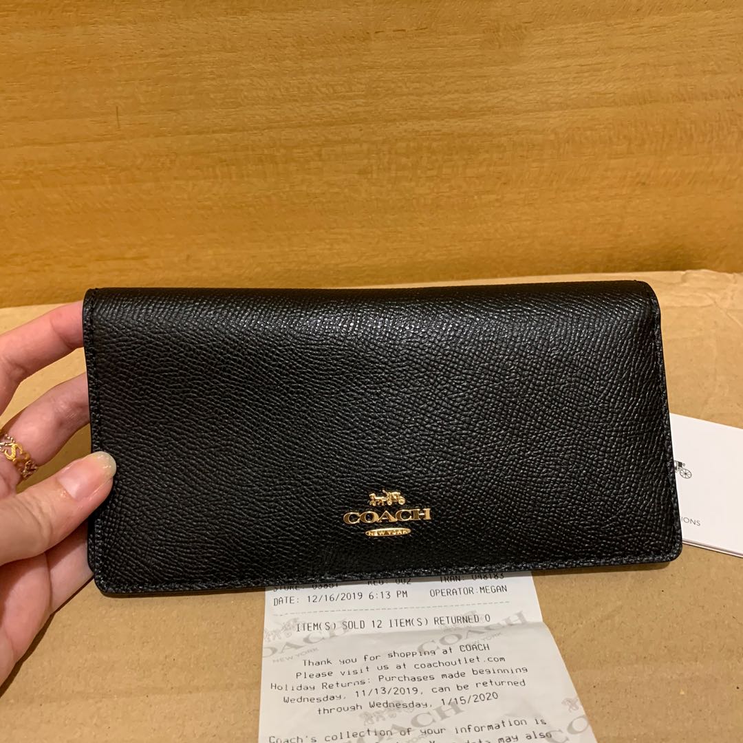 Coach flip wallet Outlet