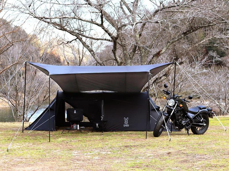 DOD 一房一廳KAMABOKO TENT SOLO UL 2人露營帳幕, 興趣及遊戲, 收藏品