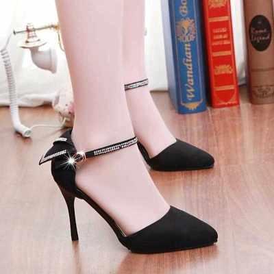 Heels with pointed sole sale
