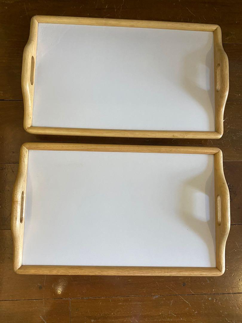 Bed Foldable Tray (Category: Table Linen & Textiles) located in Quezon City. Submitted by ann78uy (Listing ID 1000662728, Image 2). Description: Decluttering 2,600 each Barely used Excellent condition Bought in Rustans Shipping c/o buyer.