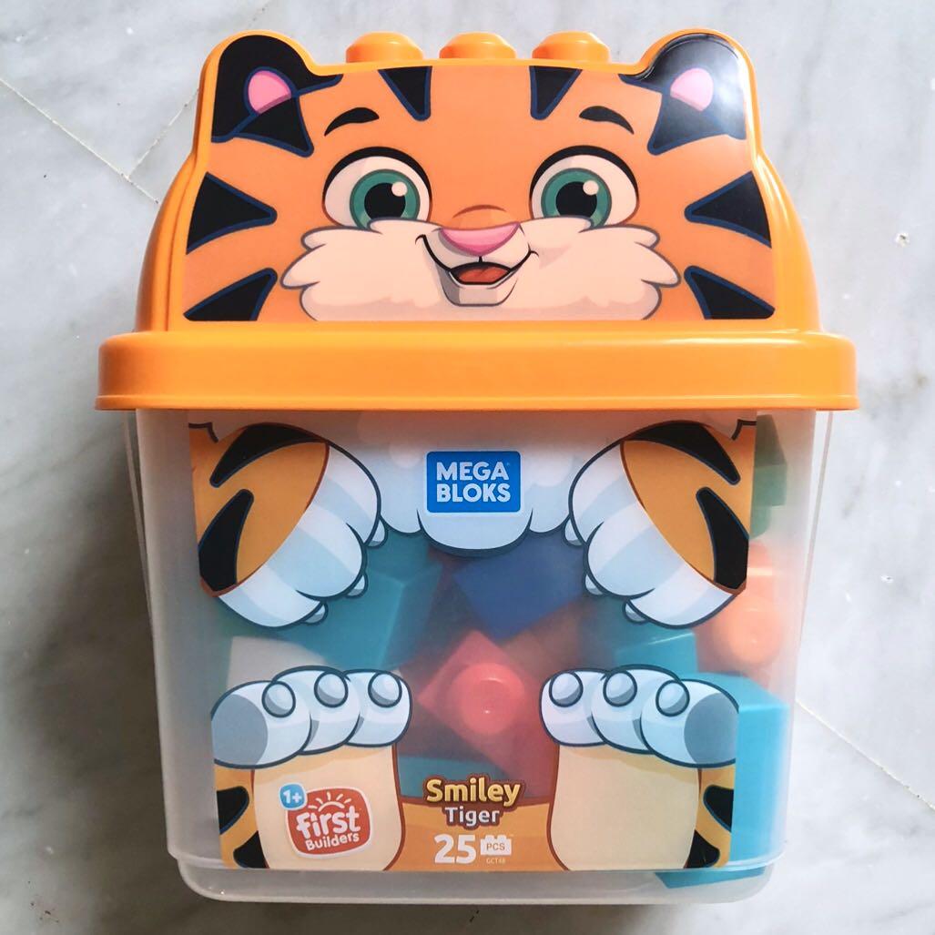 In Stock Mattel Mega Bloks Smiley Tiger Brand New