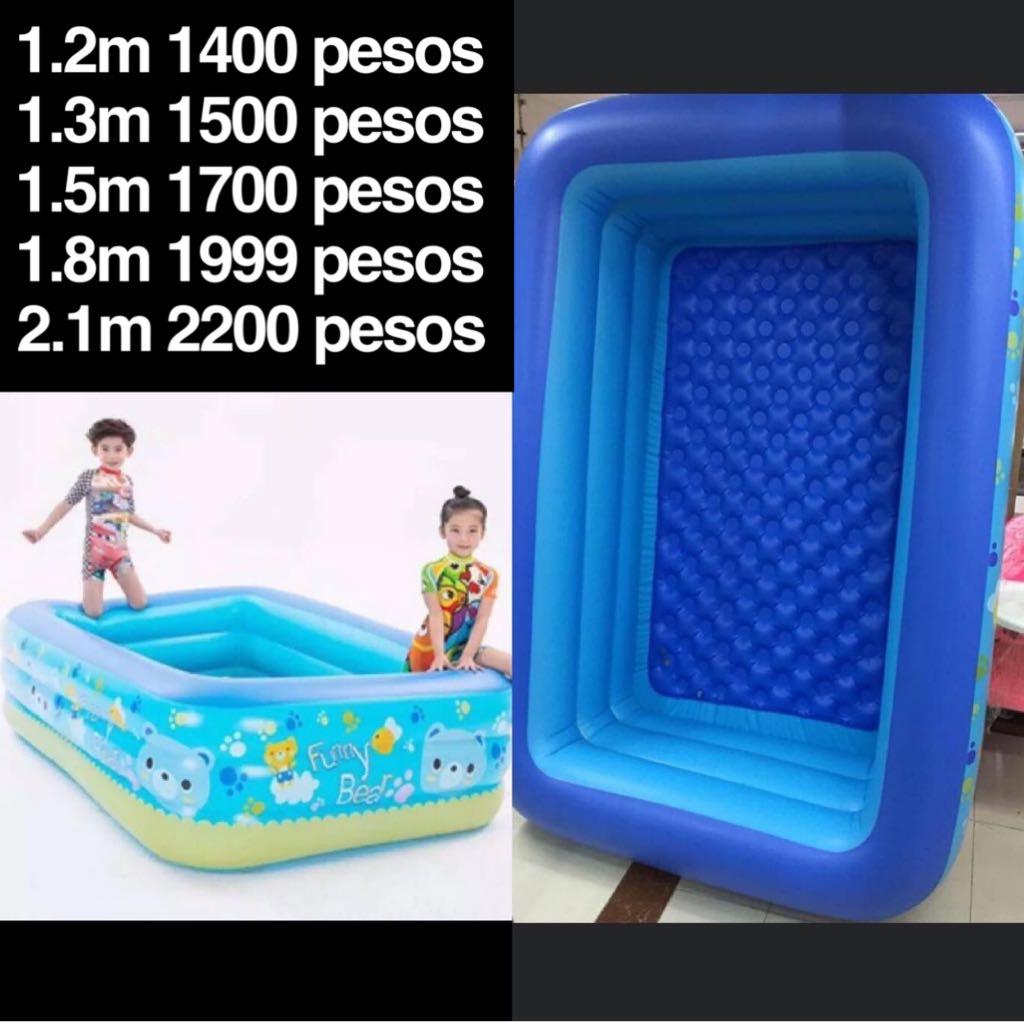 3 ring inflatable pool