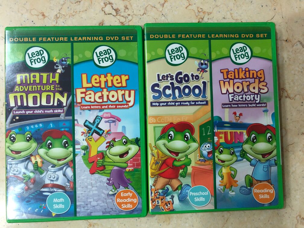 Leapfrog Phonics Dvd 3 Hobbies Toys Books Magazines Fiction Non Fiction On Carousell