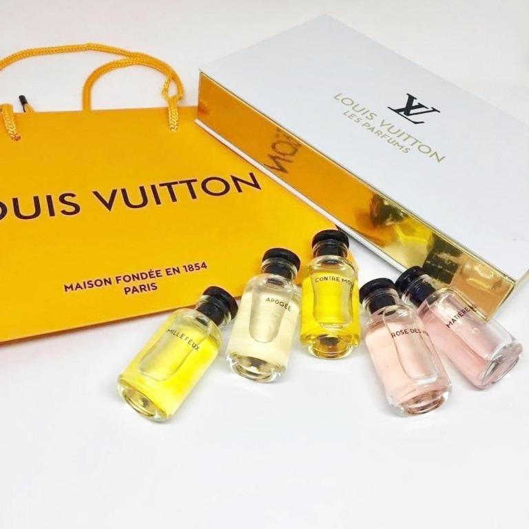 Lv Miniature set, Beauty & Personal Care, Fragrance & Deodorants on  Carousell