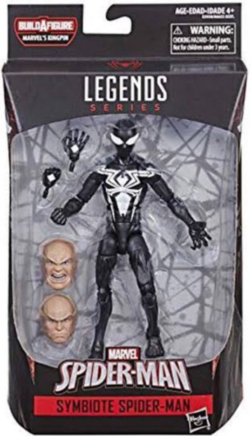 spider man symbiote marvel legends