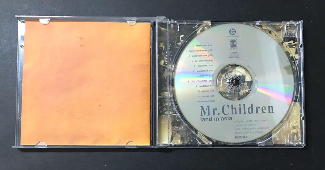超希少CD♫ Mr.Children / land in asia Amazon.co.jp: Mr.Children land in asia 初回生産限定盤 : おもちゃ