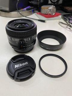 Nikon AF 35mm f/2D + Nikon HN-3