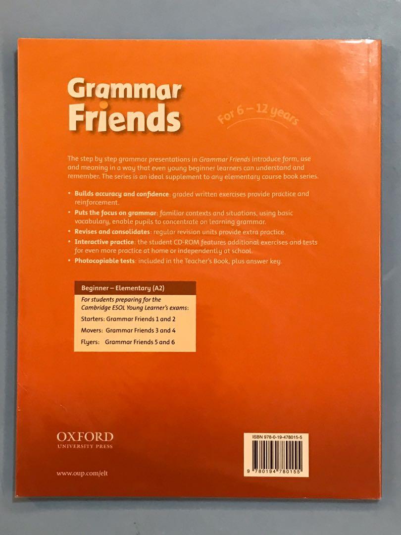 Oxford Grammar Friends 4 (with CD) , 興趣及遊戲, 書本 & 文具, 補充練習 - Carousell