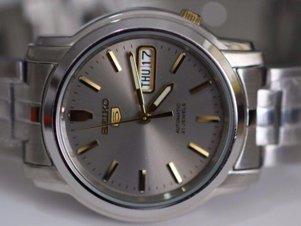 Seiko 5 SNKK67 Automatic Steel Watch SNKK67K1, Men's Fashion, Watches \u0026  Accessories, Watches on Carousell