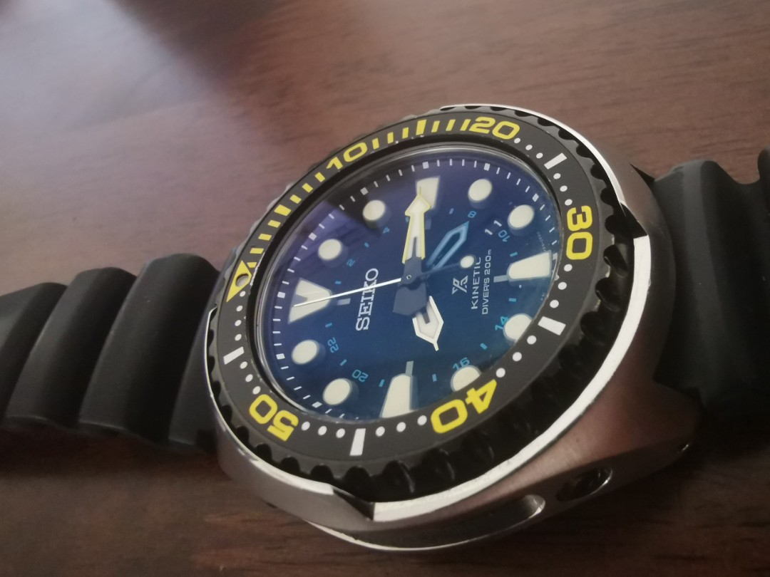 Seiko kinetic GMT PROSPEX SUN021P1 Men s Fashion Watches Accessories Watches on Carousell