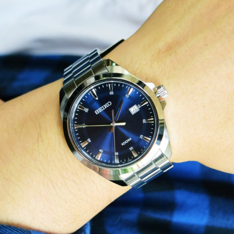 Seiko SUR207P1 SUR207P SUR207 SUR Classic Quartz Analog Stainless