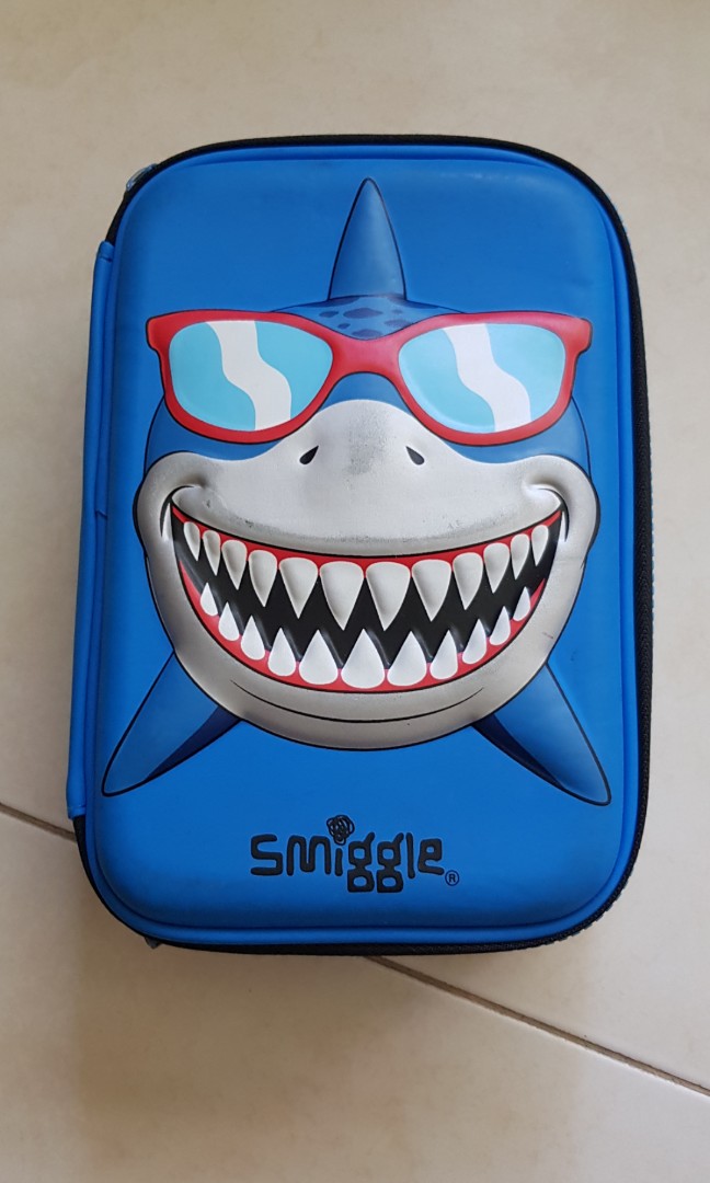smiggle three layer pencil case