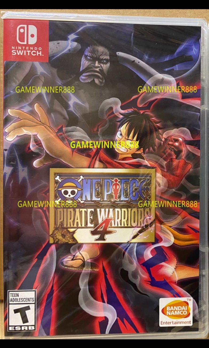 Switch Ns 航海王海賊無雙4 One Piece Pirate Warriors 4 美版英文版全新 遊戲機 電子遊戲機 Nintendo 任天堂 Carousell