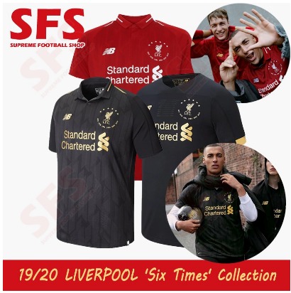 liverpool six times shirt
