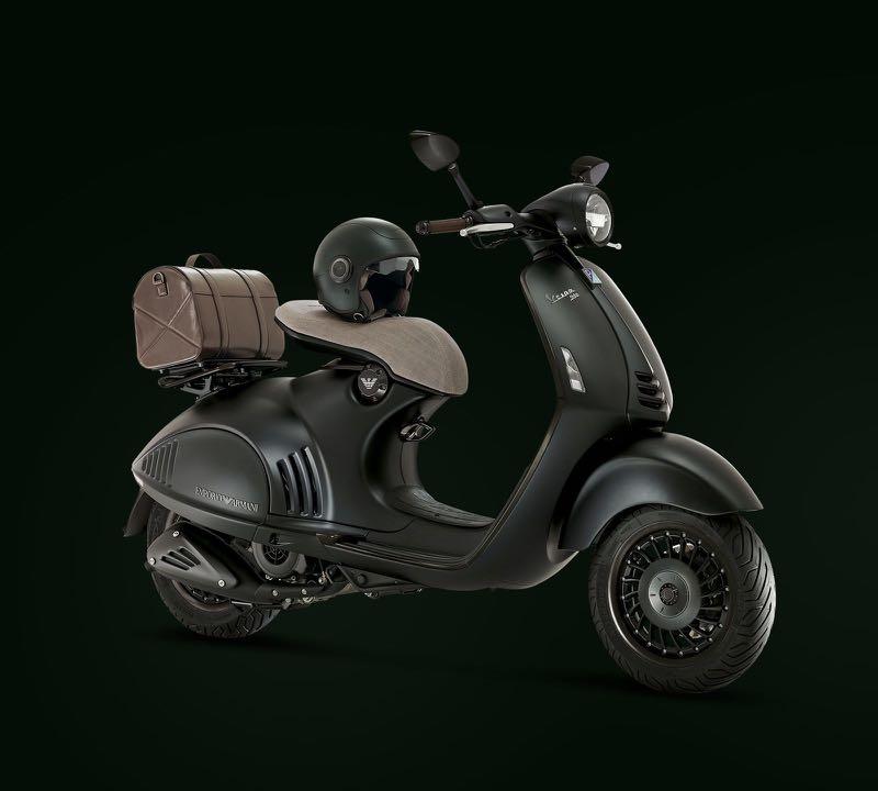 Vespa Indonesia Vespa 946 Emporio Armani limited edition collection by  Giorgio Armani, one unit available at Vespark. WA 0815-21-595959 ? @p_vespa