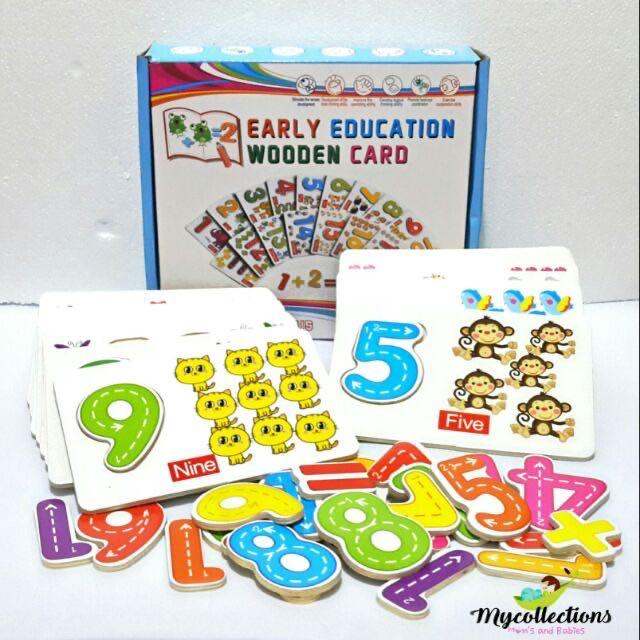 Wooden numbers flash cards (Category: Educational & Learning Toys) located in Taguig. Submitted by mycollections08 (Listing ID 1000629869, Image 1). Description: Wooden numbers removable flash cards. ▪It will helps for brain development, logical thinking, and fine motor skills. ▪with plus & minus signed Shipping fee 🚛💰 ▪Manila: Php 90 (Up to 3kg)+25 in excess of 3kg ▪Cavite,Laguna,Rizal: Php120 (Up to 3kg)+30 in excess of 3kg ▪Bulacan: Php 140(