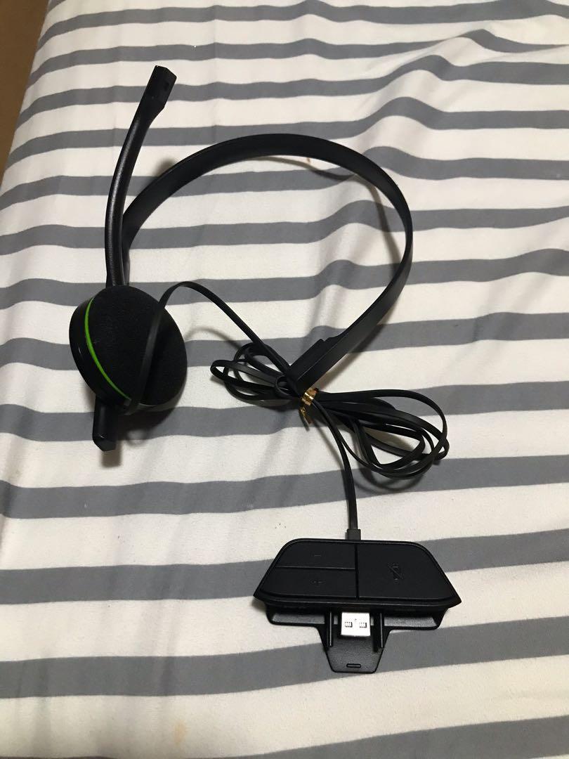 Xbox One Head Phone Video Gaming Gaming Accessories Controllers on Carousell