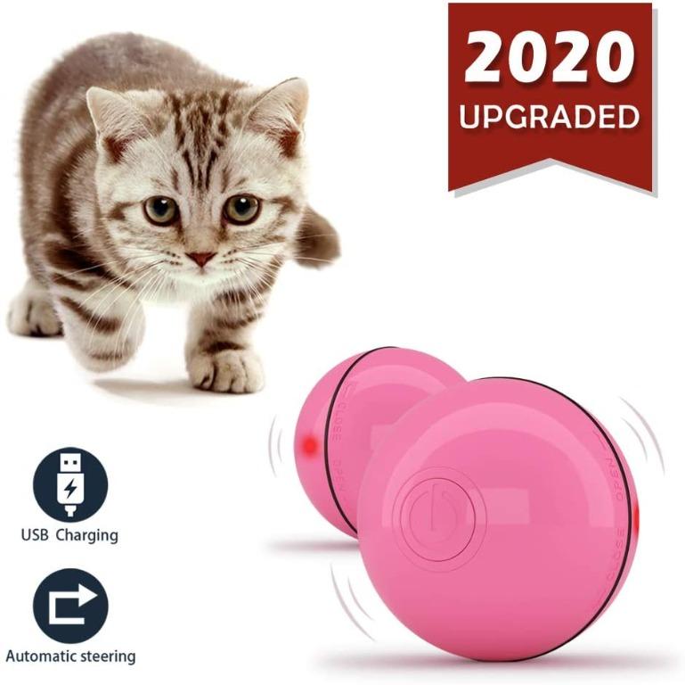 Cat Entertainment Exercise Ball With Led Light Newest Pet Toy For