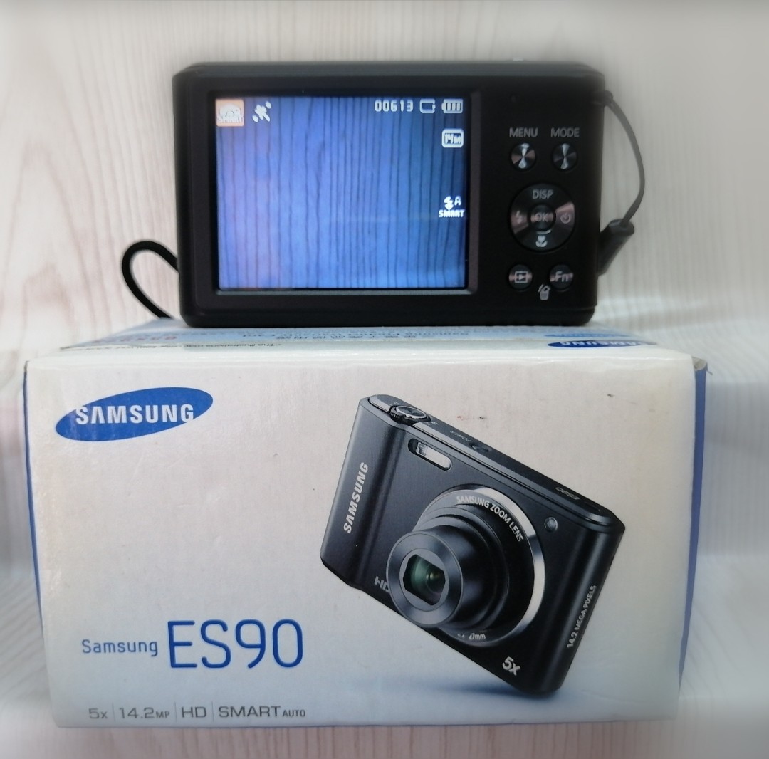 靚仔1420萬像素Samsung ES90數碼相機全套, 攝影器材 Carousell