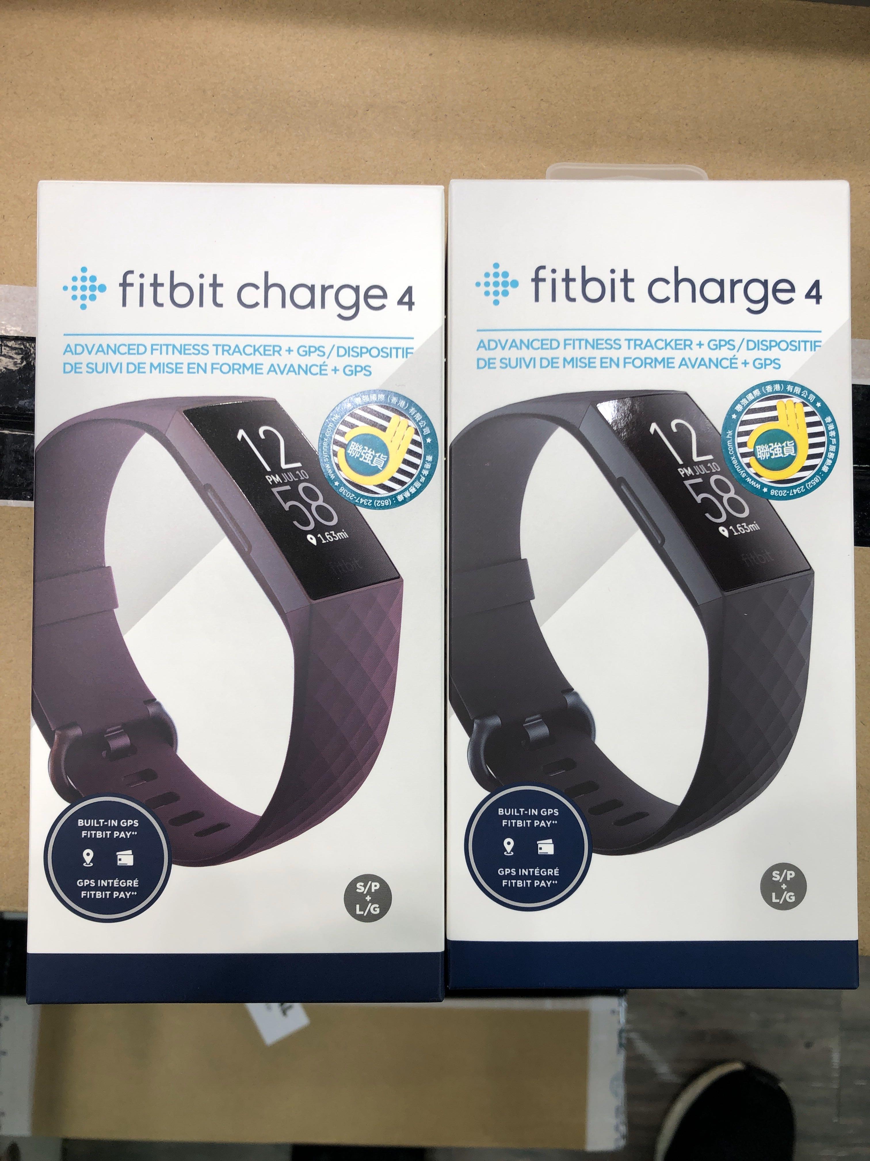 香港行貨] 銅鑼灣店/太子店門市100% New 現貨發售Fitbit Charge 4 最新