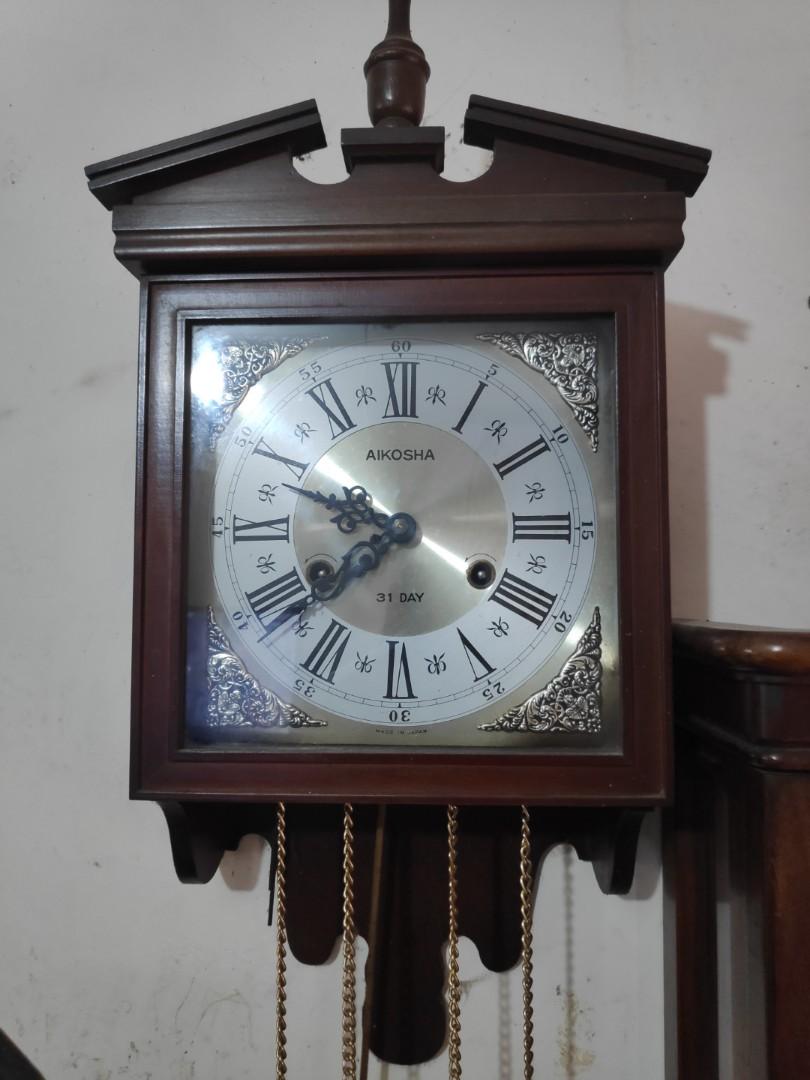 Aikosha Pendulum Clock, Hobbies & Toys, Memorabilia & Collectibles