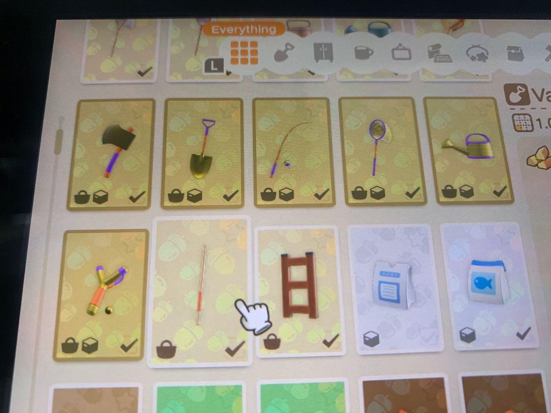 Animal Crossing New Horizons Hybrid Flowers, Bells, Materials, Tools