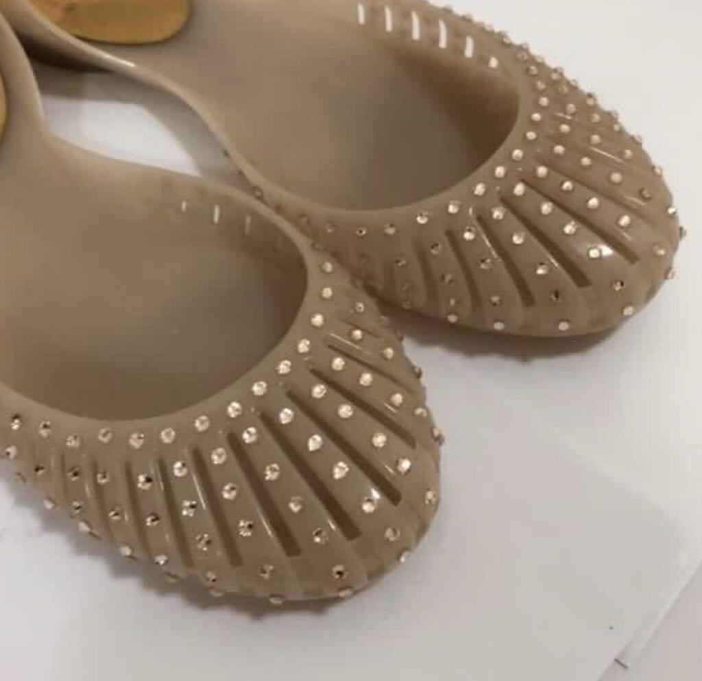 stuart weitzman jelly shoes