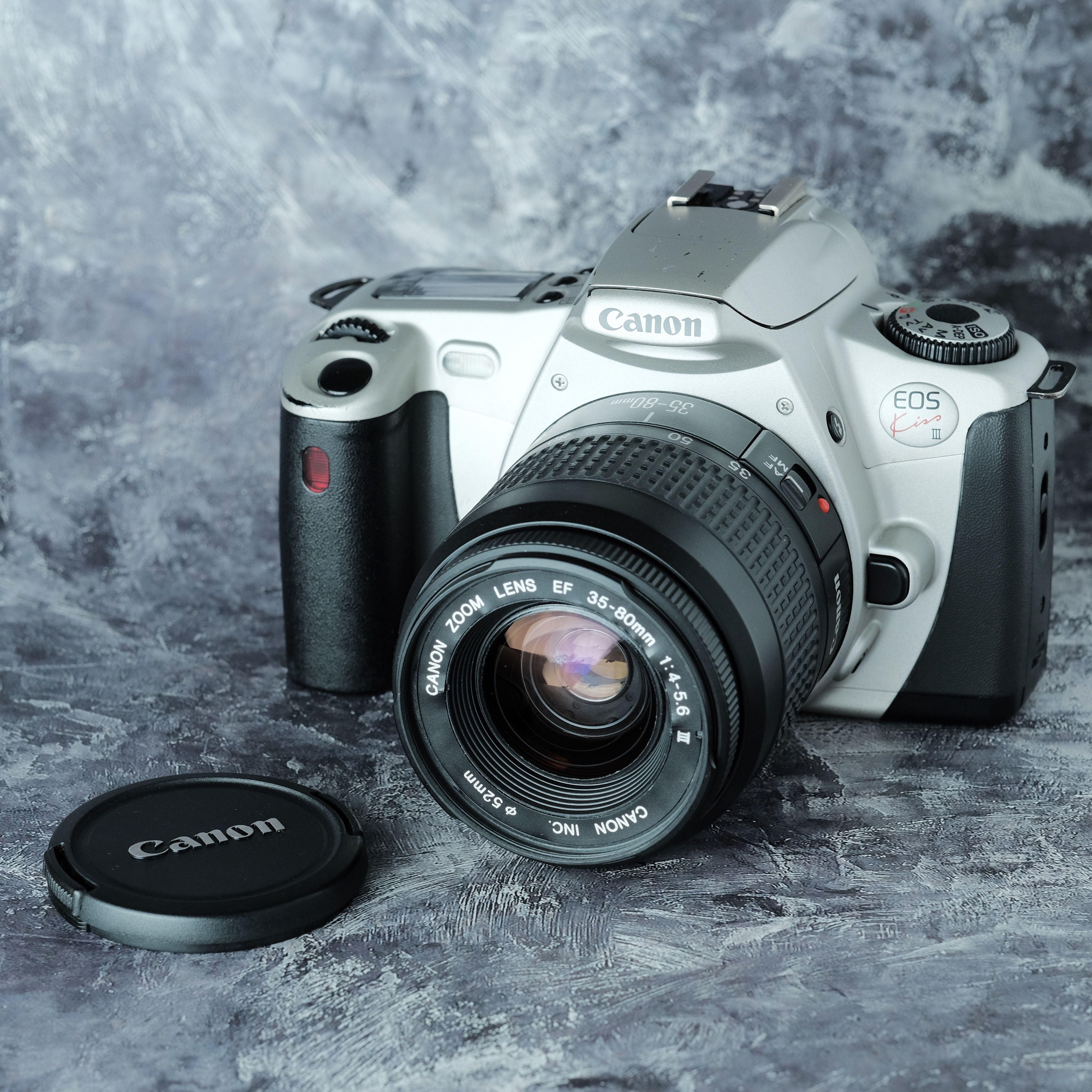 Canon EOS Kiss III 菲林相機連變焦鏡頭, 攝影器材, 鏡頭及裝備