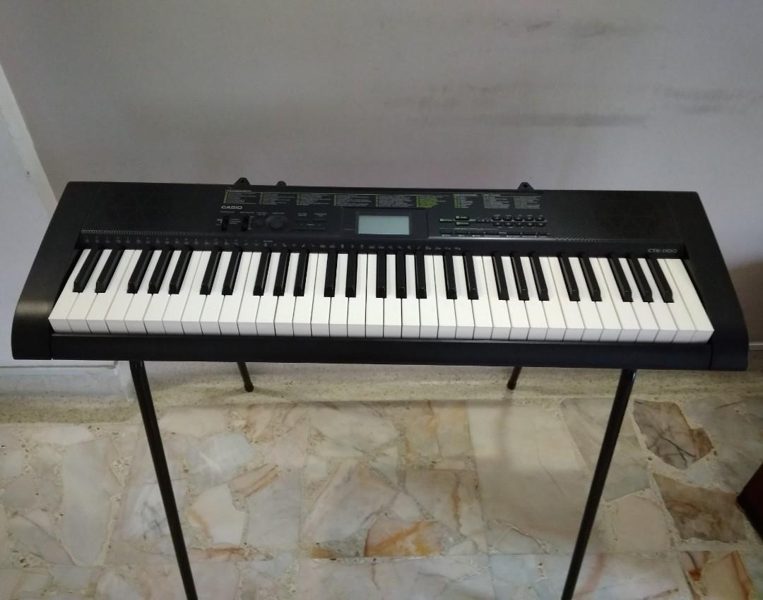 Casio CTK 1100 keyboard, Hobbies & Toys, Music & Media, Musical